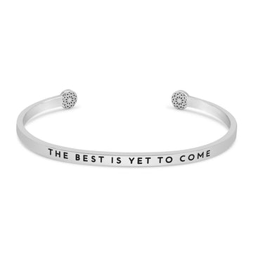 The Best is yet to come Armreif Simple Pledge