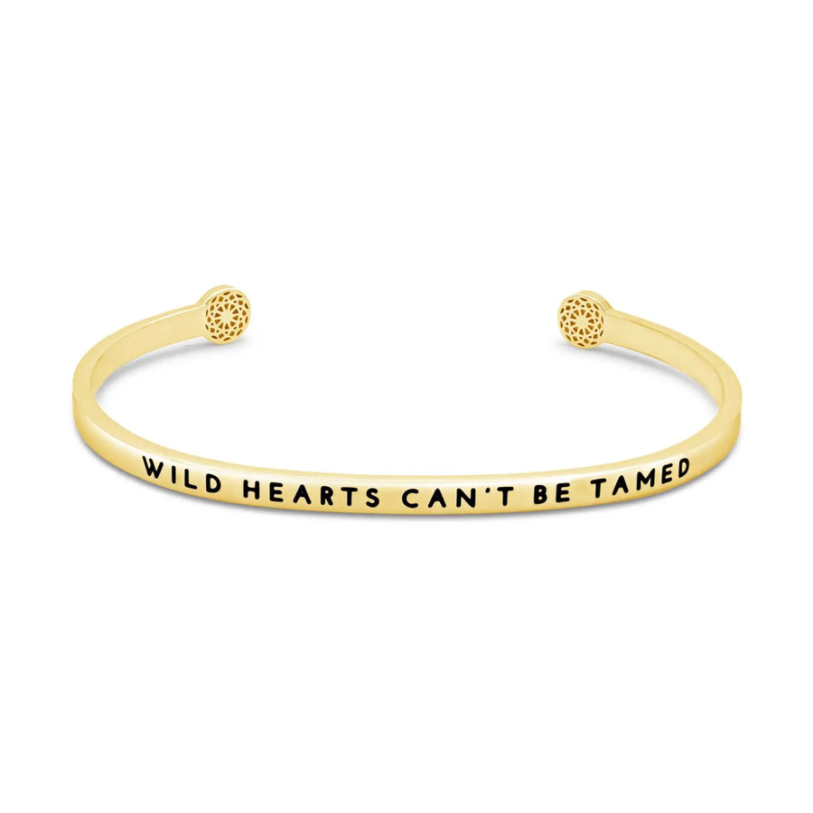 Wild Hearts can't be Tamed Armreif Simple Pledge